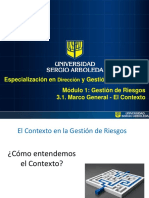 3.1. Contexto - Marco Legal y Regulatorio Políticas y Normas Internas