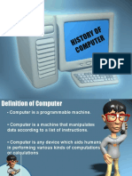 Week 1 - History of Computer