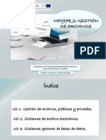 GESTIÓN DE ARCHIVOS - MF0978 - 2 - Diapositivas PDF
