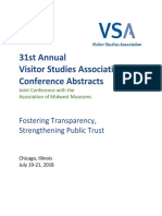 2018 VSA Conference Abstracts