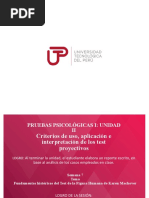 Sesión 11 Fundamentos Historicos Del Tes de La Figura Humana de Karen Machover