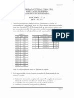 Tercera Práctica - Precipitación y Probabilidad