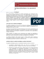 Modulo 6 - LA AUDITORIA ESTRATEGICA Y EL ANÁLISIS DE VULNERABILIDAD