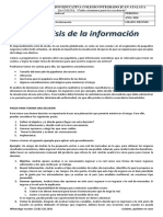 Estadística 10 - 4 Análisis de Información