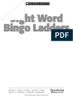 Sight Word Bingo Ladder Gk-2
