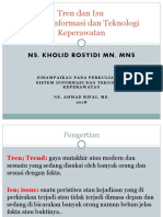 3 Trend Dan Isu Sistem Informasi Dan Teknologi Kesehatan