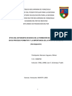 Ética Del Estudiante en Busca de La Formación de Valores Éticos en Su Proceso Formativo y La Importancia de La Práctica Docente