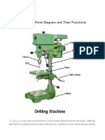Drill Press Parts Diagram and Their Functions