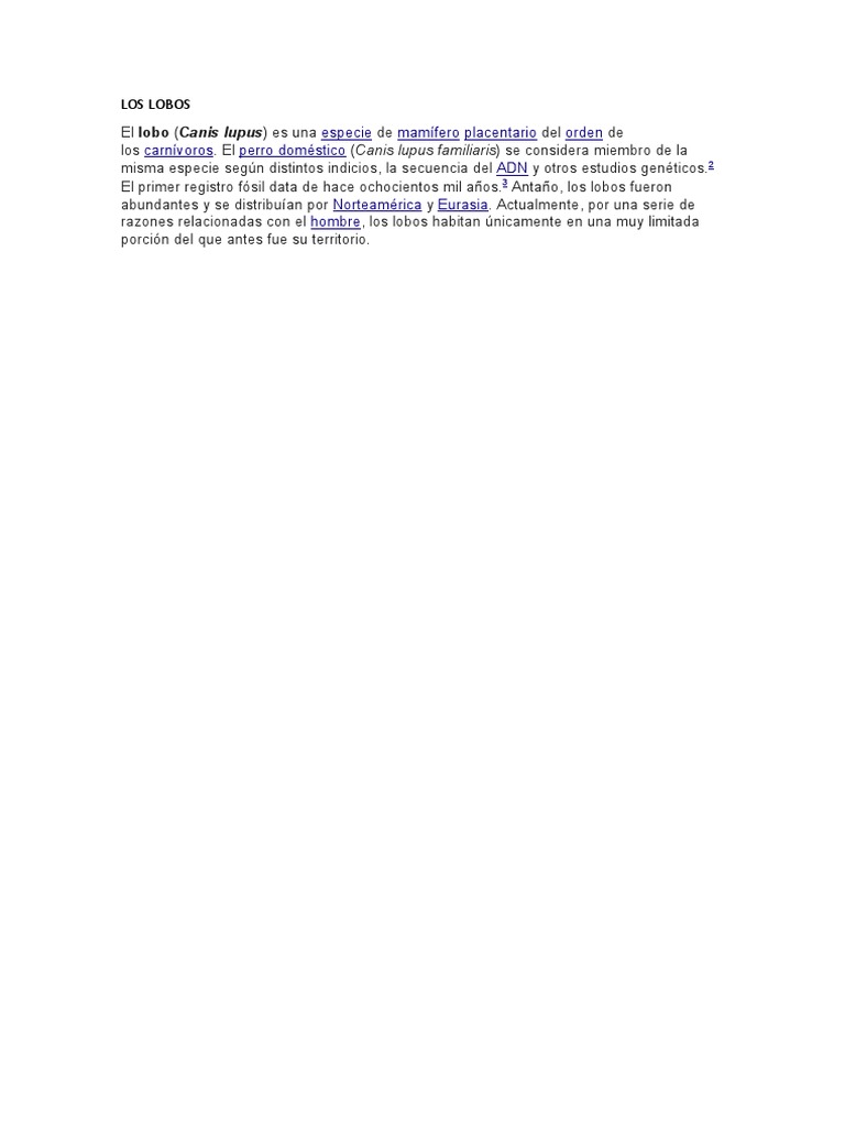 Los Lobos | PDF