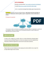 TEMA 1. METAS Y PROYECTO PERSONAL - 5to