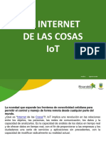 El Internet de Las Cosas Iot: Versión:2 Vigencia: 02-2016