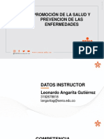 Promocion de La Salud y Prevencion de La Enfermedad PDF