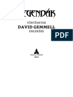 Legendák - Történetek David Gemmell Emlékére - Szerkesztette Ian Whates