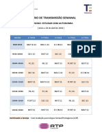 Telensino Grelha RTPM