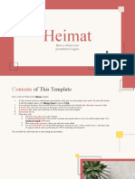 Heimat Presentation by Slidesgo