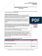 Sperm Donor Genetic Test Results Donor # 5488 Donor Carrier Status