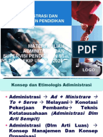 Administrasi dan Manajemen Pendidikan