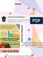 Waste Warriors: Food Waste Decomposer Bin