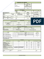 Formato de Solicitud de Empleo Word 1