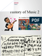 History of Music - 2 Medieval Age