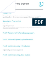 Machine Learning Engineer Syllabus: Contact Info