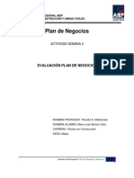 Plan Negocios Construcción Eficiencia Energética