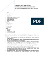 (Review Jurnal) Pengolahan Minyak Biji Karet Sebagai Biodesel Bahan Bakar Alternatif