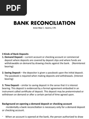 BANK-RECONCILIATION