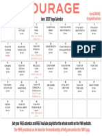 YWA June 2020 Yoga Calendar With Links PDF