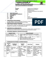 Silabo 2020 - Taller de Programacion Concurrente