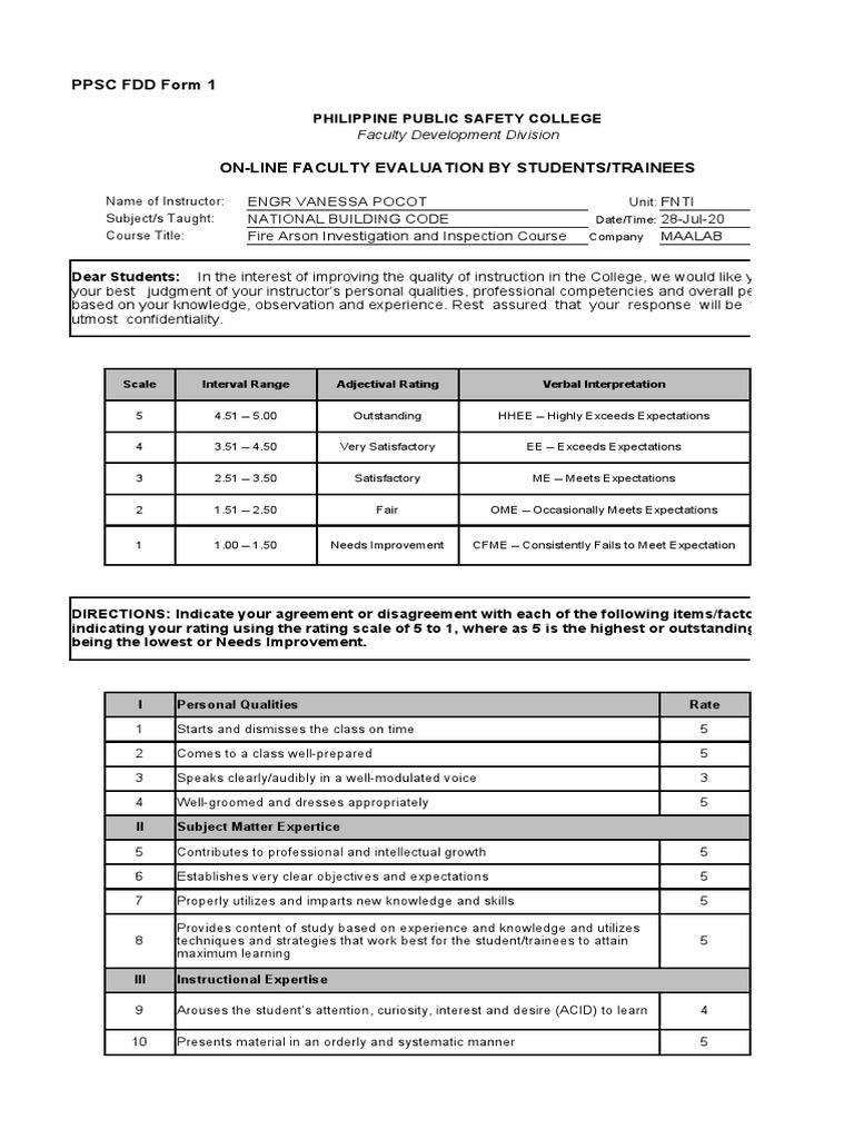 FTMendoza - FDD - Form1 - NBC - ENGR POCOT - JULY28, 2020 | PDF ...