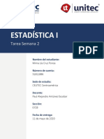 Estadística I Tarea Semana 2 - Análisis de datos de peso de estudiantes