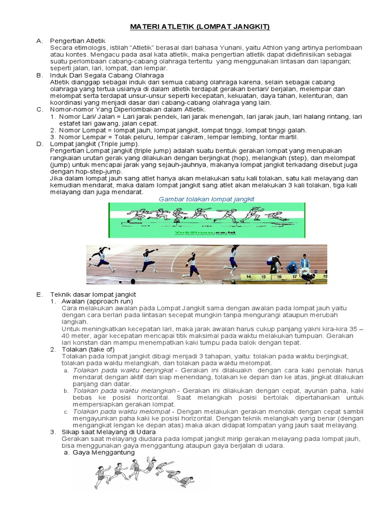 Materi Lompat Jangkit