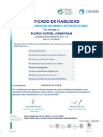 22 Certificado 32 - 2020 Flores Suyon - Construredes