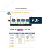 LA ORGANIZACIÓN DE PROCESOS