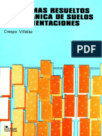 PROBLEMAS RESUELTOS DE MECÁNICA DE SUELOS Y DE CIMENTACIONES - Ing. Carlos Crespo Villalaz (LIMUSA)