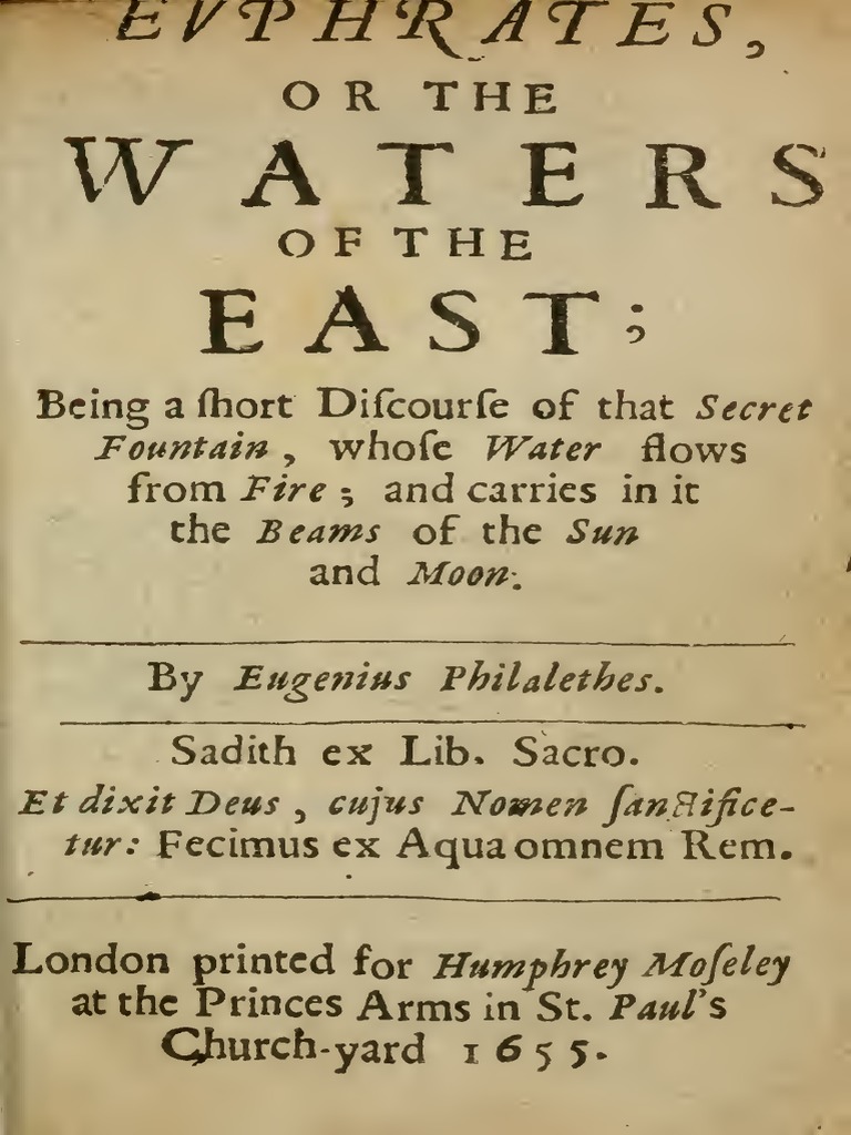 Euphrates or The Waters of The East | PDF | Metaphysics Of Religion ...