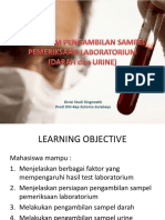 PRAKTIKUM PENGAMBILAN SAMPEL PEMERIKSAAN LABORATORIUM (Darah - Urine) - 1