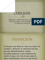 Cheques Presentacion Sena