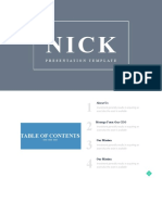 Nick Powerpoint Template