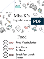 Miss K's English Lessons Y3 5