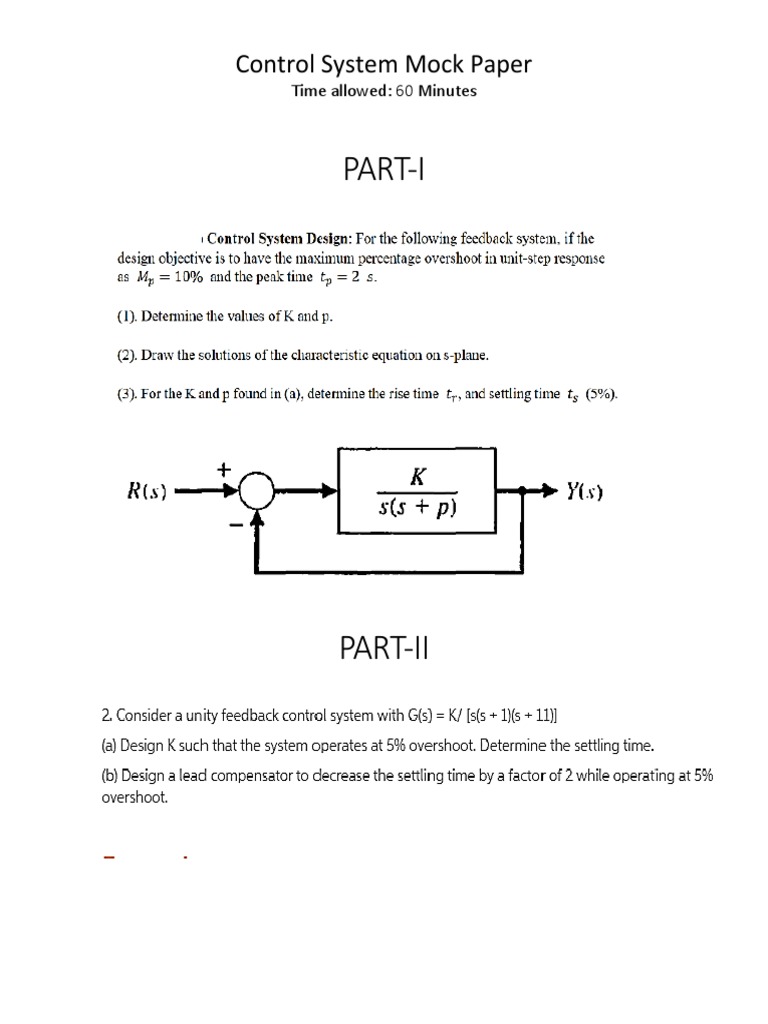 Control Systems | PDF