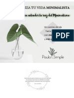 Comienza Tu Vida Minimalista Por Paula Simple PDF