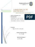 Laboratorio 4 Electricidad