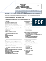 NM2 - Test Unit 3, Lesson 3 PDF