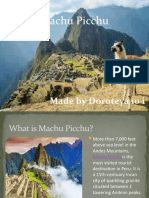 Machu Picchu