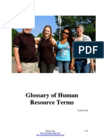 Download Glossary of HR terms by Rana Sinha SN47425452 doc pdf