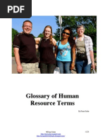 Download Glossary of HR terms by Rana Sinha SN47425452 doc pdf