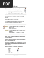 Binary Addition PDF