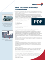 Stack Temperature & Efficiency: The Relationship: February 2011